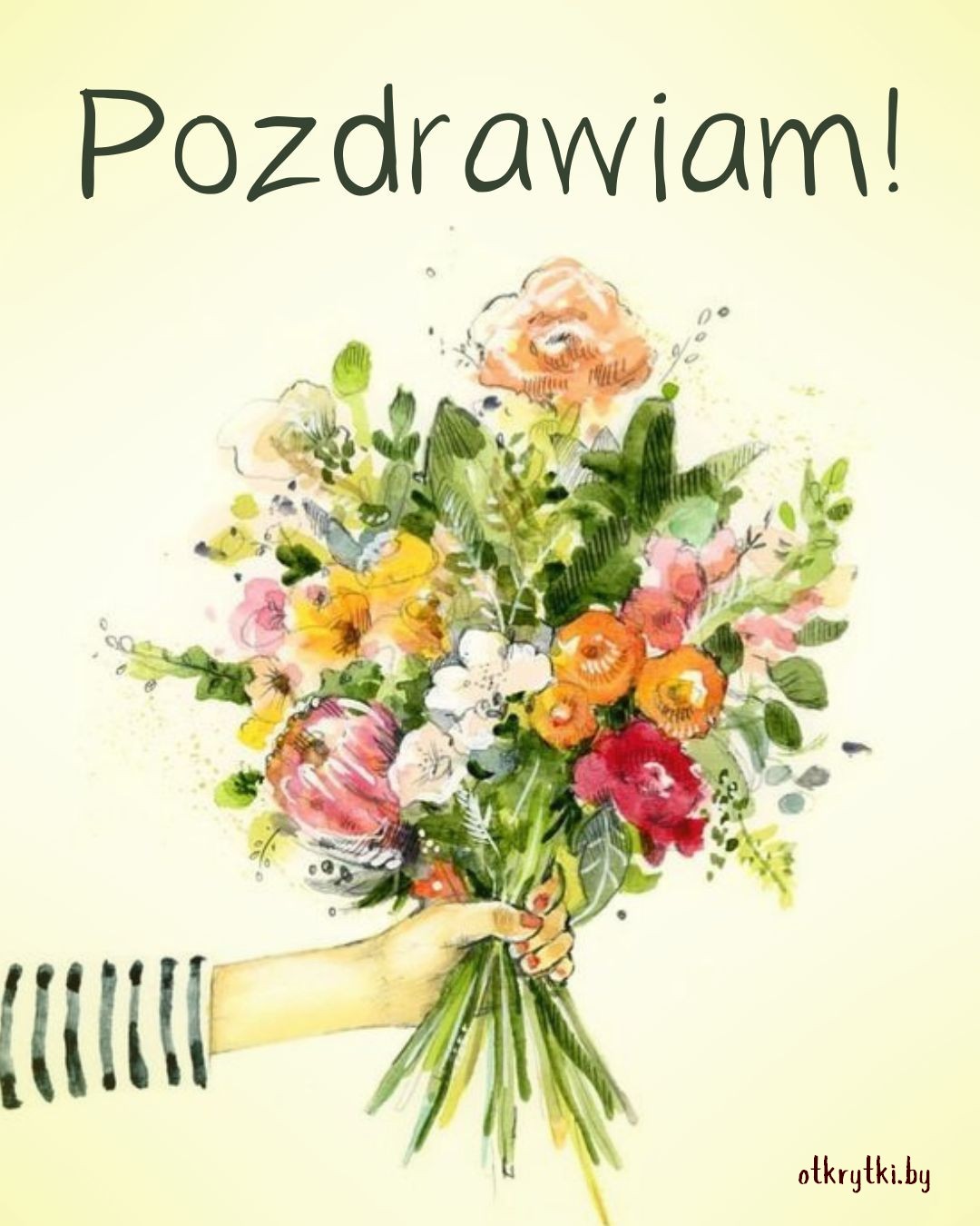 Картинка поздравления на польском